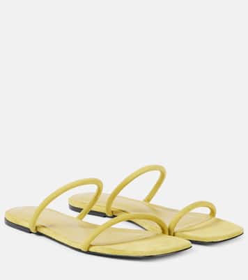 Mules The Minimalist en daim | Toteme
