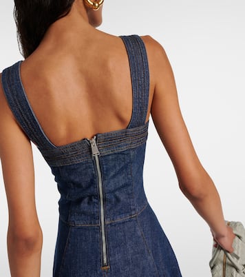 Cici denim midi dress | Simkhai