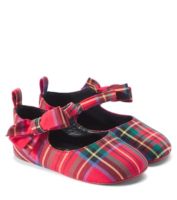 Bébé – Ballerines Mary-Jane Lou Babe à carreaux | Christian Louboutin Kids