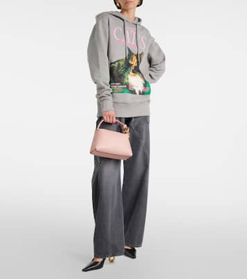 Felpa in jersey di misto cotone con stampa | JW Anderson