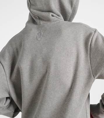 Felpa in jersey di misto cotone con stampa | JW Anderson