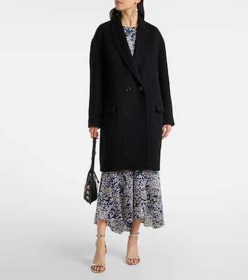 Efegozi wool, cashmere and silk coat | Isabel Marant