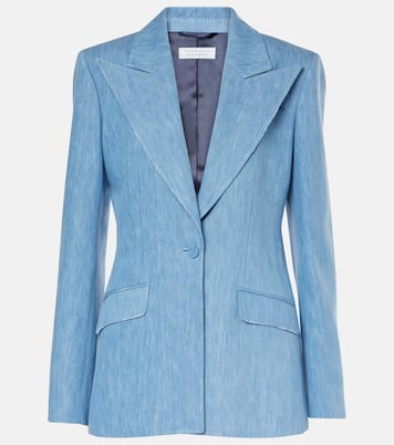 Blazer Leiva de denim | Gabriela Hearst