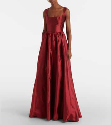 Robe longue Ophelia en soie | Markarian