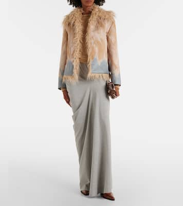 Jupe longue en coton | Dries Van Noten