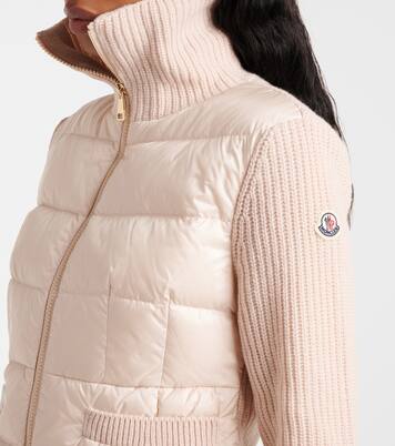 Cardigan imbottito in lana vergine | Moncler