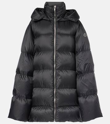 X Rick Owens Daunenmantel Cyclopic | Moncler Genius