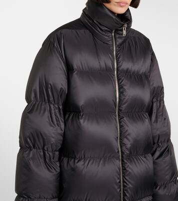 X Rick Owens Daunenmantel Cyclopic | Moncler Genius