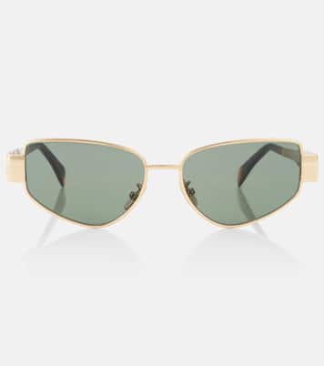 Cat-Eye-Sonnenbrille Triomphe Metal 04 | Celine Eyewear