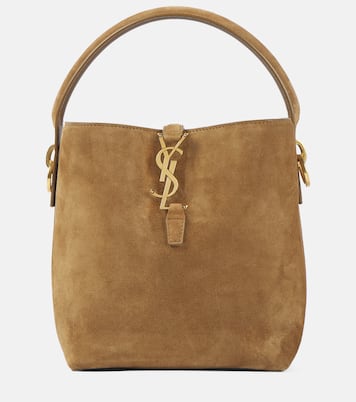 Sac seau Le 37 Small en daim | Saint Laurent