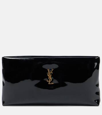 Clutch Calypso aus Lackleder | Saint Laurent
