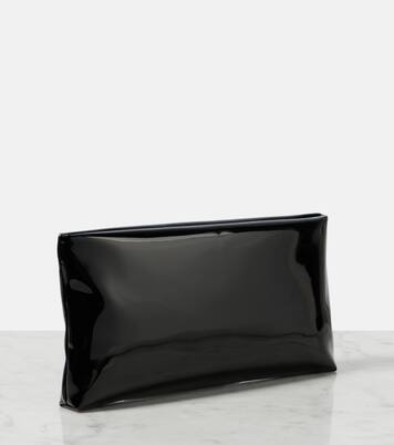 Clutch Calypso aus Lackleder | Saint Laurent