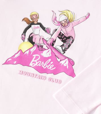 x Barbie® camiseta de jersey de mezcla de algodón  | Monnalisa