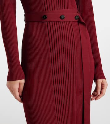 Abito midi Lauryn in maglia a coste | Proenza Schouler