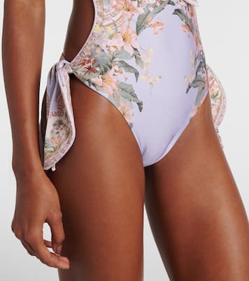 Maillot de bain Wylie à fleurs | Zimmermann
