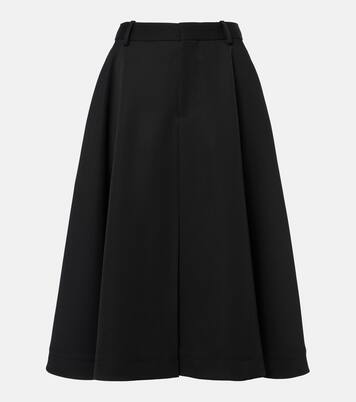 Jupe midi en laine | Bottega Veneta