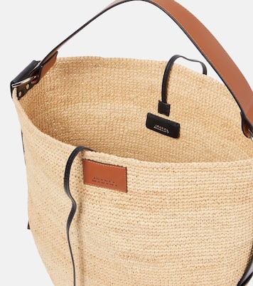 Sac Bayia en raphia et cuir | Isabel Marant