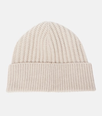 Logo ribbed-knit wool beanie | Loewe
