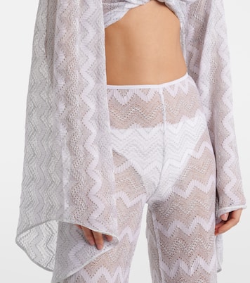 Blusa cropped en zigzag | Missoni