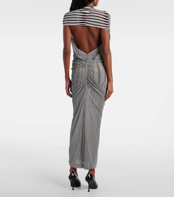 Abito lungo The Body Morphing in tulle | Jean Paul Gaultier