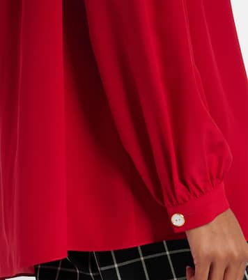 Blusa in seta crêpe de chine | Valentino