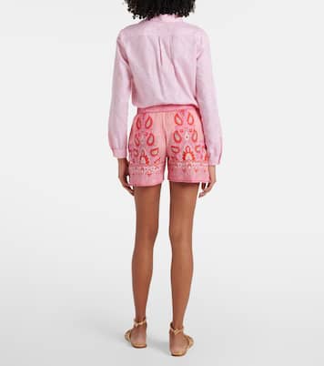 Shorts de algodón y seda con paisley | Etro