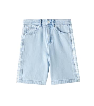 Shorts en denim con logo | Stella McCartney Kids