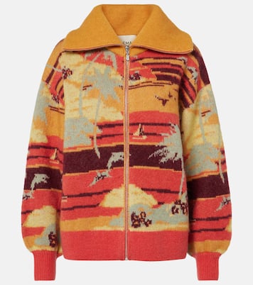 Jacke Palm Island aus Jacquard | Alémais