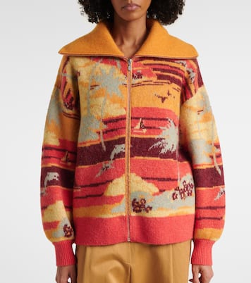 Jacke Palm Island aus Jacquard | Alémais