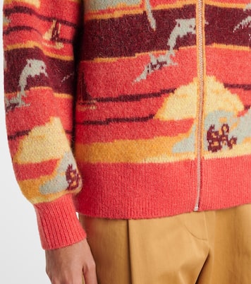 Jacke Palm Island aus Jacquard | Alémais