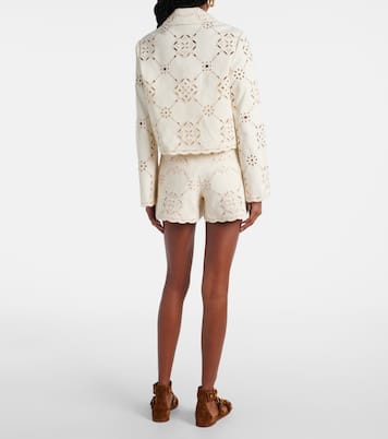 Giacca cropped Adelaide in cotone | Veronica Beard