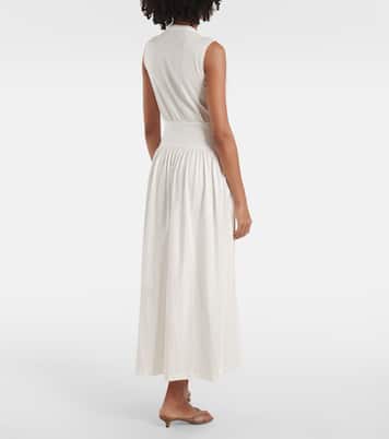 Abito midi in jersey di cotone | Toteme