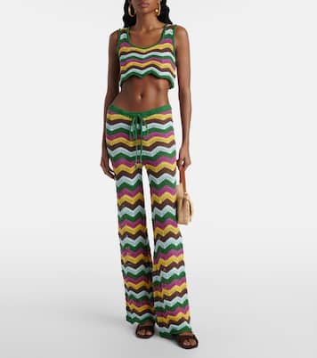 Pantaloni Kim in crochet di misto cotone | Bananhot
