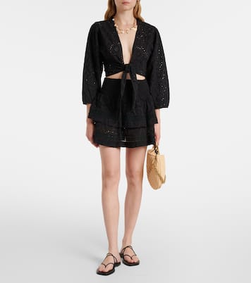 Top Pia in pizzo di cotone | Melissa Odabash