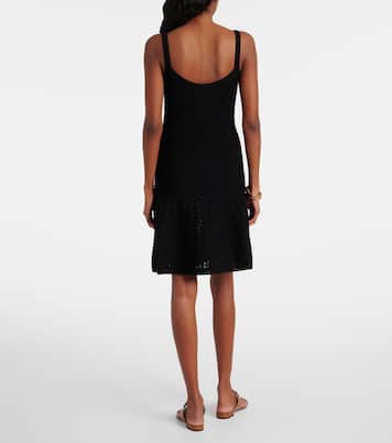 Abito corto in misto cotone | Gucci