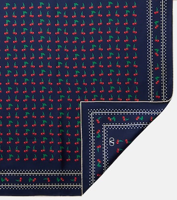 Foulard Cherryfic en soie | Valentino