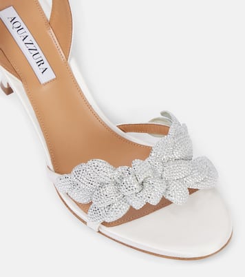 Sandalen Galactic Flower 75 aus Leder | Aquazzura