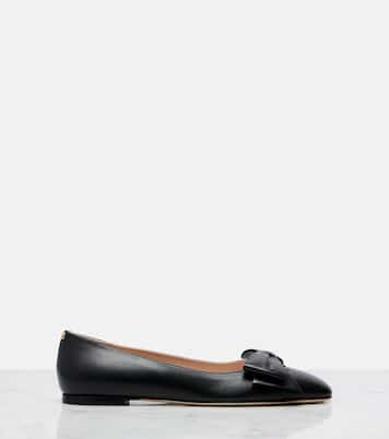 Bowow leather ballet flats | Valentino Garavani