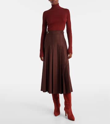 Peppe cashmere and silk turtleneck  | Gabriela Hearst