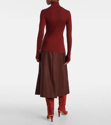 Peppe cashmere and silk turtleneck  | Gabriela Hearst