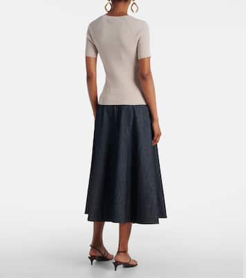 Top Berlino en coton côtelé | 'S Max Mara