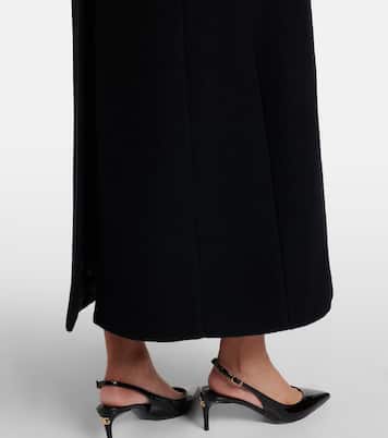 Double-breasted virgin wool coat | Dolce&Gabbana