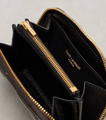 Cassandre quilted leather card holder | Saint Laurent