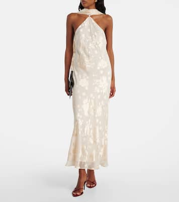 Robe longue Bridal Hayley à fleurs | Rixo