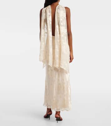 Robe longue Bridal Hayley à fleurs | Rixo
