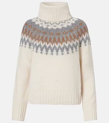 Pull Ingrid en jacquard de cachemire | Bogner