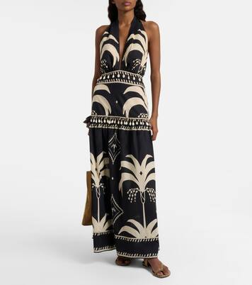 Printed cotton maxi dress | Johanna Ortiz