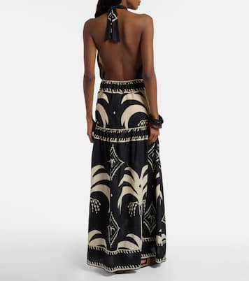 Printed cotton maxi dress | Johanna Ortiz