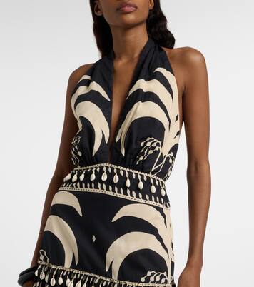 Printed cotton maxi dress | Johanna Ortiz