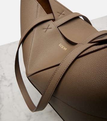 Puzzle Fold Medium leather tote bag | Loewe